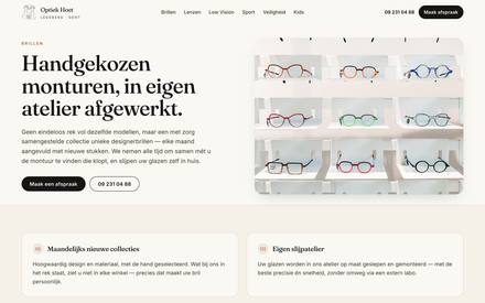 Optiek Hoet — brillen page
