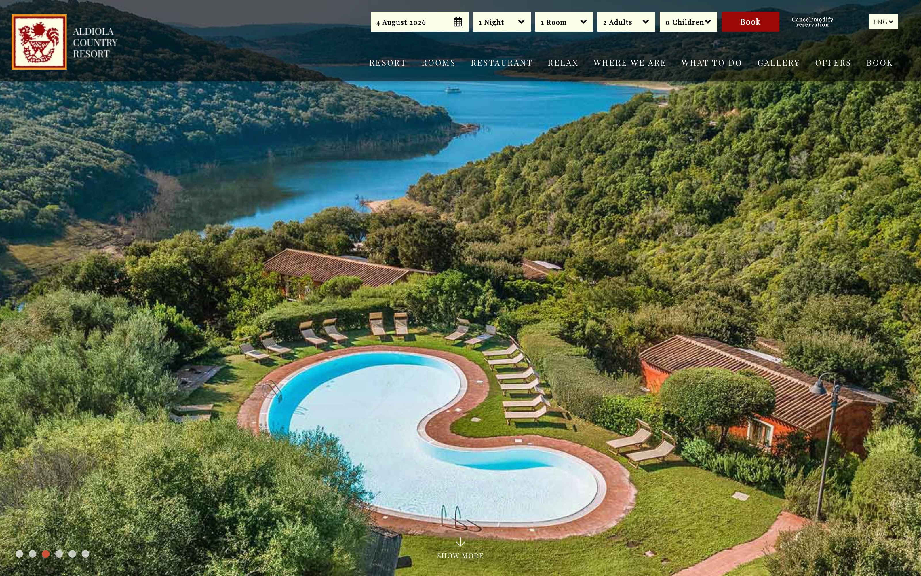 Aldiola Country Resort — the original website